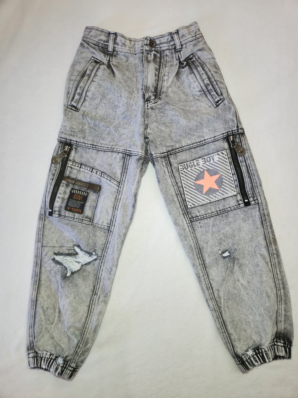 Rare Vintage Bugle Boy Jean 10 W-25